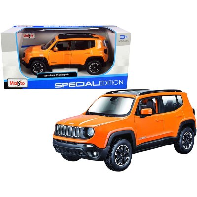 Jeep Renegade Orange Metallic With Black Top "Special Edition"