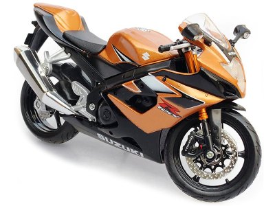 Suzuki GSX R1000 Bronze Diecast Motorcycle