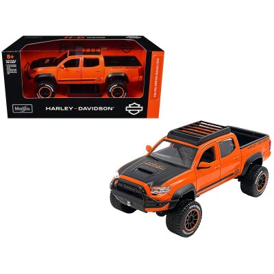 Toyota Tacoma TRD Pro Pickup Truck "Harley Davidson" Orange And