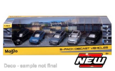 Volvo S5-Pack Diecast Vehicles