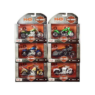 Harley Davidson Harley-Davidson Motorcycles 6 Piece Set Series 37