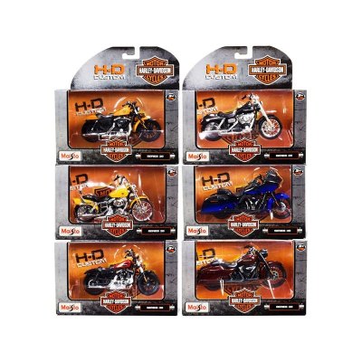 Harley Davidson Harley-Davidson Motorcycles 6 Piece Set Series 39