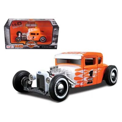 Ford Model A #1 "Harley Davidson" Orange With