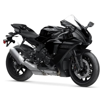 Yamaha YZF-R1 Black Diecast Motorcycle
