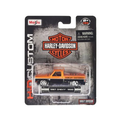 Chevrolet 1500 Pickup Truck Orange Metallic And