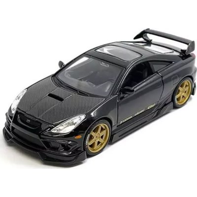 Toyota Celica GT-S Black With Carbon Hood And Sunroof "Maisto Design Tokyo Mod" Series