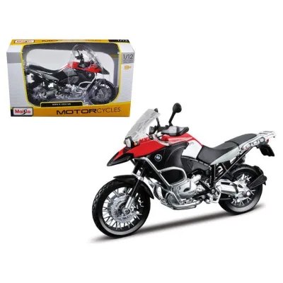 BMW R 1200 GS Red And Black Diecast Motorcycle
