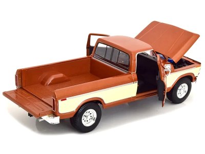 Ford F-150 Ranger Pickup Truck Brown Metallic And