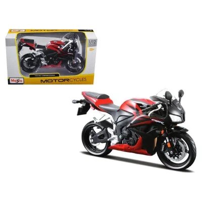 Honda CBR 600RR Red And Black Diecast Motorcycle