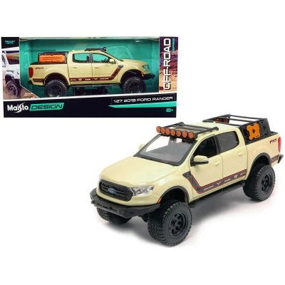 Ford Ranger Lariat FX4 Pickup Truck Sand Tan With Stripes "Off Road" Series