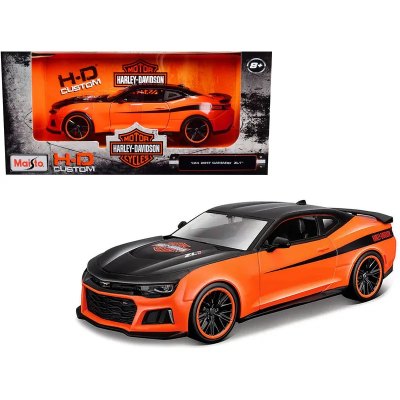 Chevrolet Camaro ZL1 Orange And