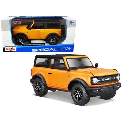 Ford Bronco Badlands Orange Metallic With
