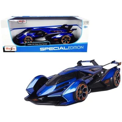 Lamborghini V12 Vision Gran Turismo Blue Metallic