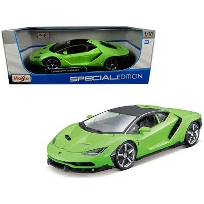 Lamborghini Centenario Lime Green With Matt Black Top