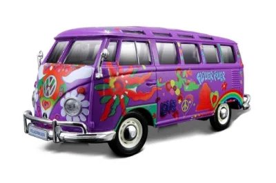 Volkswagen Van Samba Hippie Line