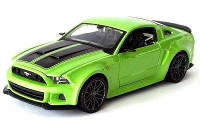 Ford Mustang Street Racer In Lime