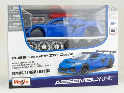 Chevrolet Corvette ZR1 Coupe KIT Stavebnice - Maisto Corvette - Stavebnice