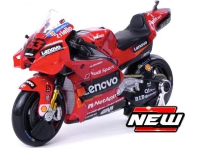 Ducati Desmosedici Lenovo Team #63 Francesco Bagnaia World Champion MotoGP