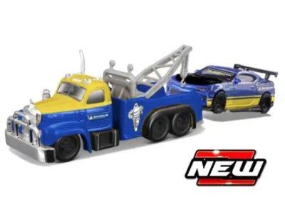 Mack B-61 Tow Truck White Chevrolet Camaro SS Tow & Go *Michelin*