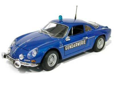 Alpine A110 1600 S French Police