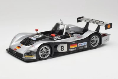 Audi R8R LMP #8 F. Biela / E. Pirro / D. Theys 24 Hours of Le Mans