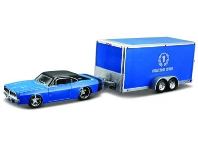 Dodge Charger R/T + Car Trailer Tow&Go
