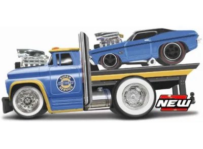 Chevrolet C60 Flatbed With 1969 Chevelle SS 396 *Muscle Transports*