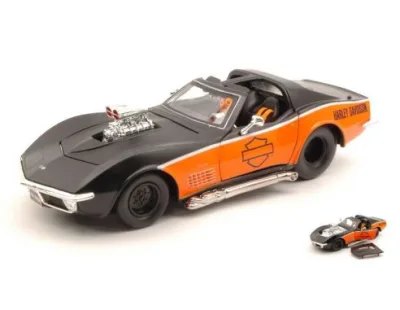Chevrolet Corvette Black/Orange