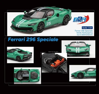 Ferrari 296 Speciale Verde Nürburgring