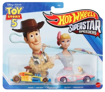 Woody Mod Rod & Bo Peep Rrroadster 2-Pack
