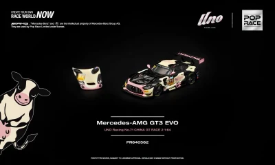 Mercedes-AMG GT3 EVO UNO RACING NO.71 CHINA GT RACE 2 "Mumu"