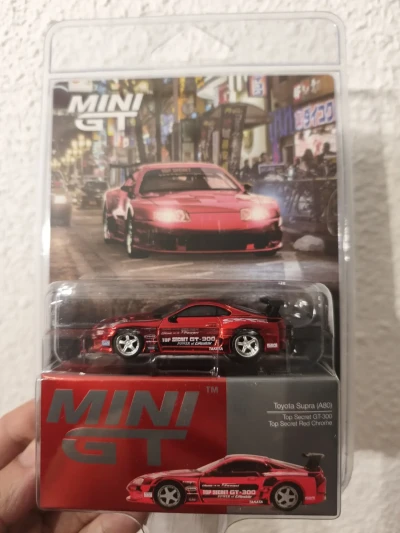 Toyota Supra (A80) Top Secret GT-300 Top Secret Red Chrome