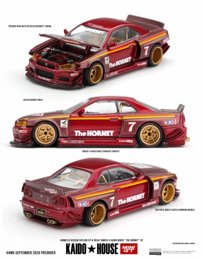 Nissan Skyline GT-R (R34) Tamiya X Kaido House “The Hornet” V2