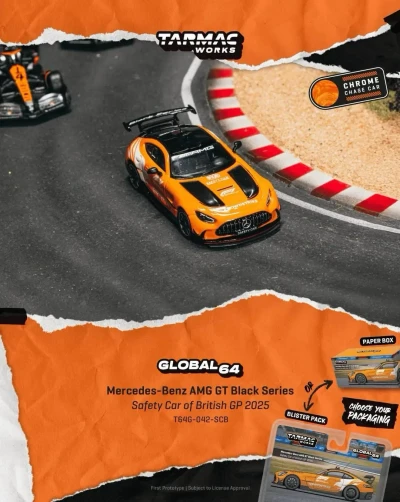 Mercedes-Benz AMG GT Black Series – Safety Car of British GP 2025